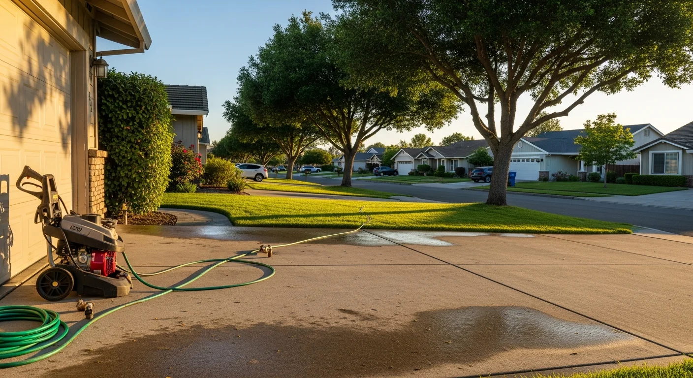 Rohnert Park residential neighborhood with well-maintained homes and driveways