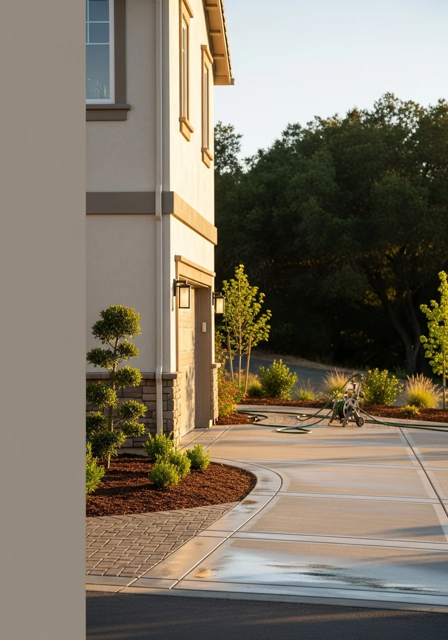 Detail of a Santa Rosa home's exterior showing quality construction and modern code-compliant upgrades.